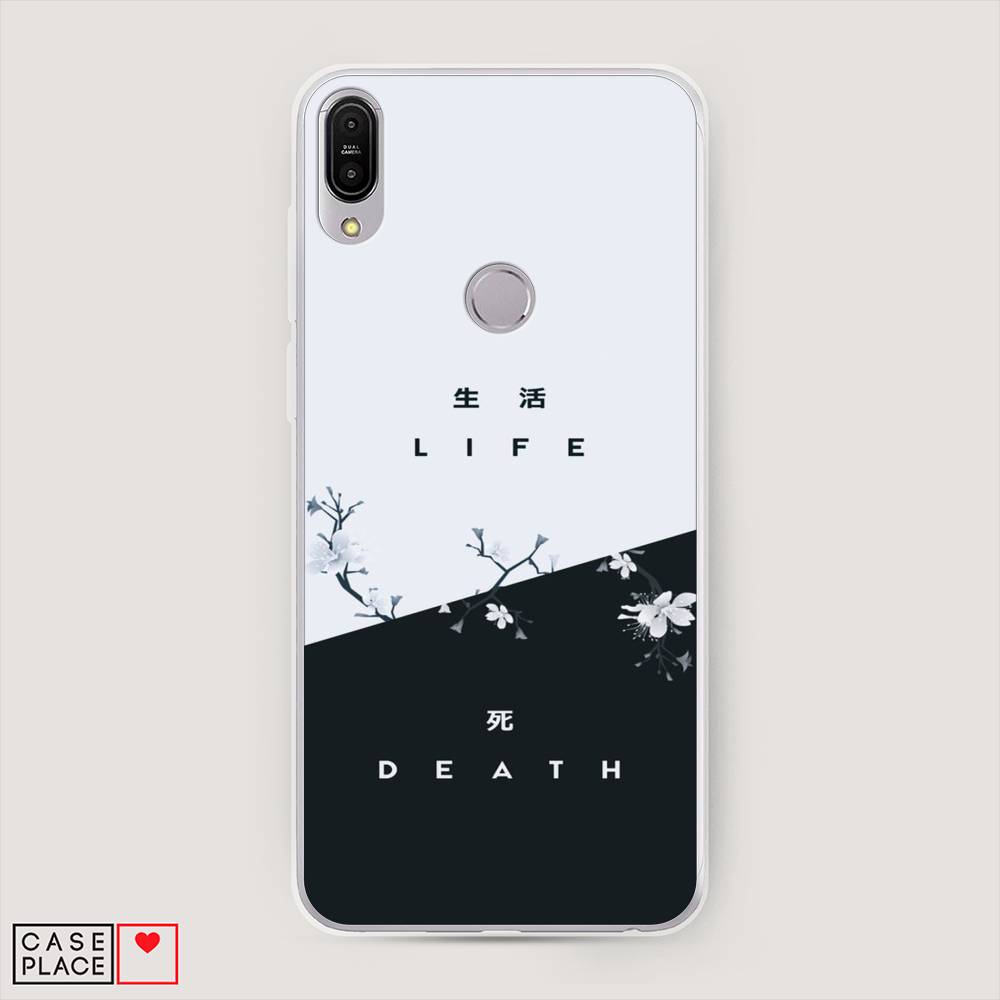 фото Чехол awog "life and death" для asus zenfone max pro zb602kl