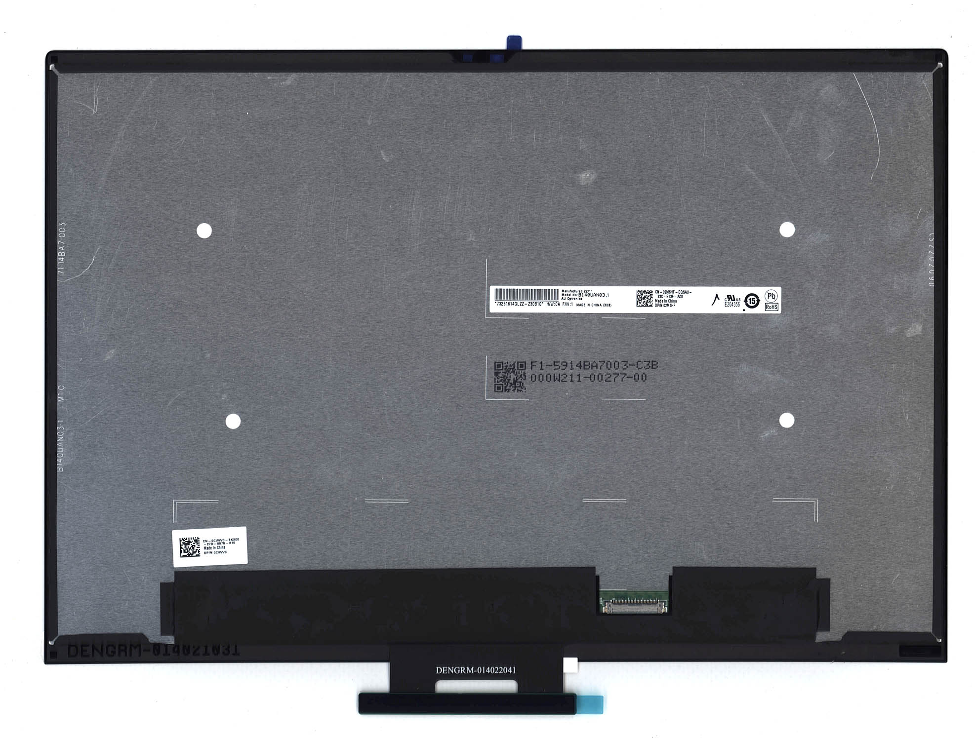 

Дисплей OEM с тачскрином для Dell T09ADFC14037A, для Dell T09ADFC14037A