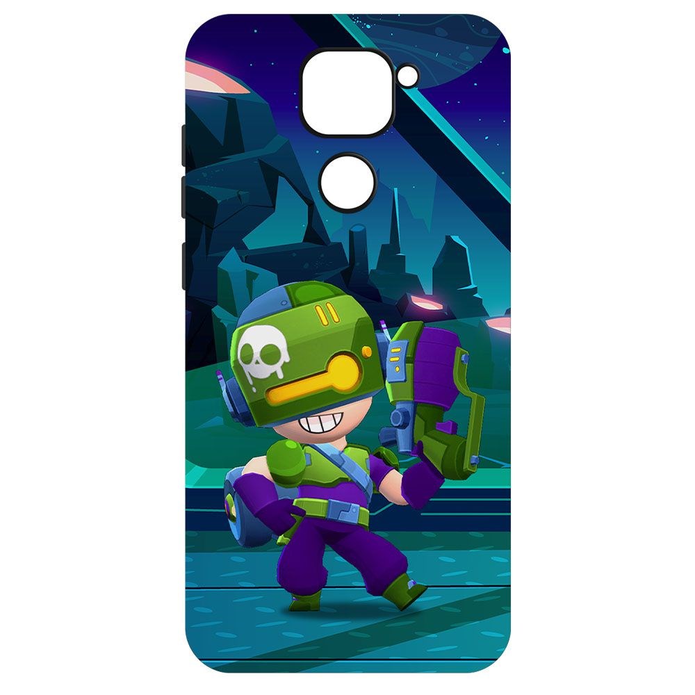 фото Чехол-накладка krutoff brawl stars - контрабандистка пенни для xiaomi redmi note 9