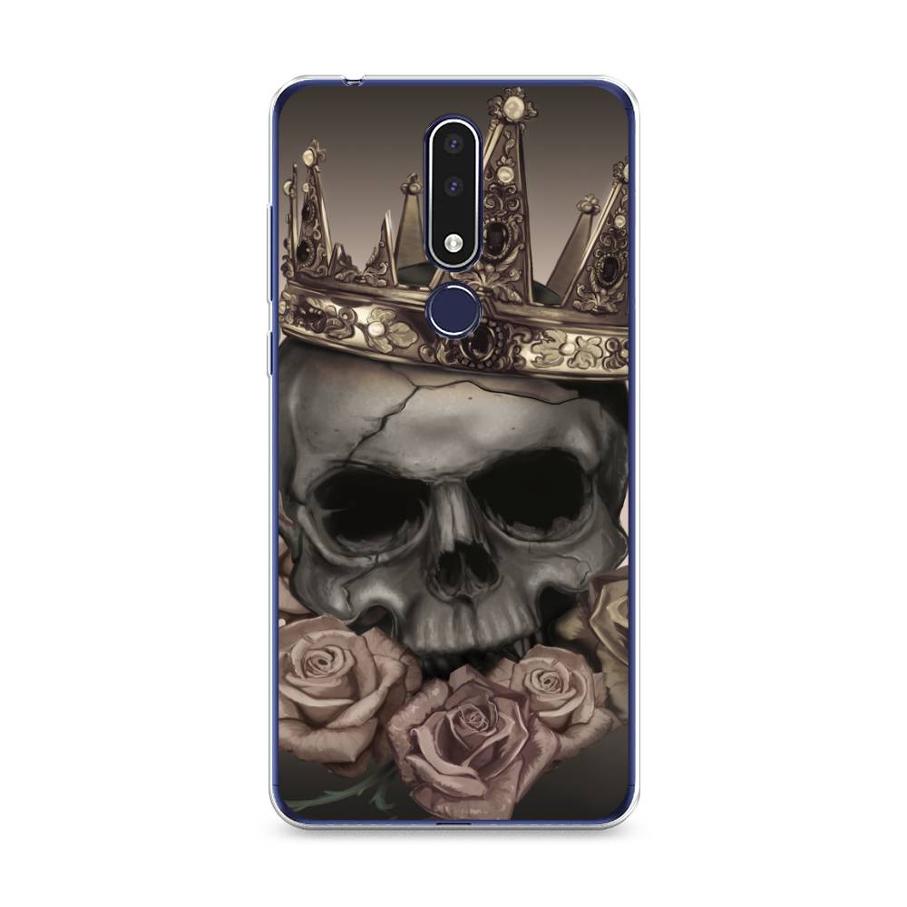 

Чехол Awog на Nokia 3.1 Plus / Нокиа 3.1 Plus "Череп 22", Серый;черный;бежевый, 122850-9