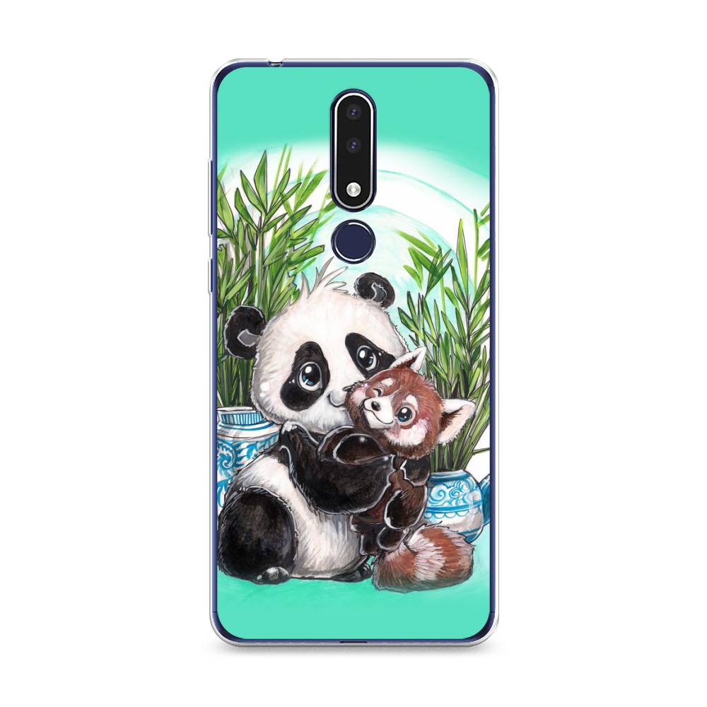 

Чехол Awog на Nokia 3.1 Plus / Нокиа 3.1 Plus "Друзья зверята", Голубой;белый;черный, 122850-2