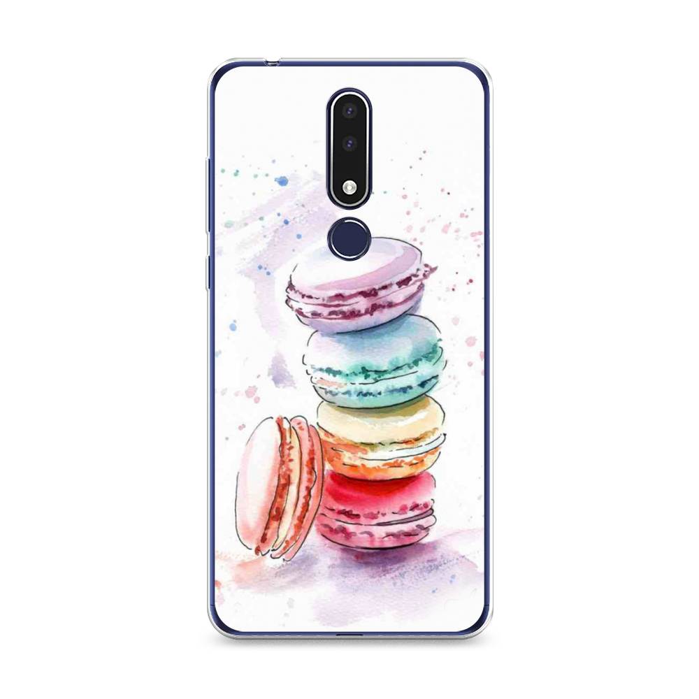 

Чехол Awog на Nokia 3.1 Plus / Нокиа 3.1 Plus "Пирамидка макарони 2", Желтый, 122850-10