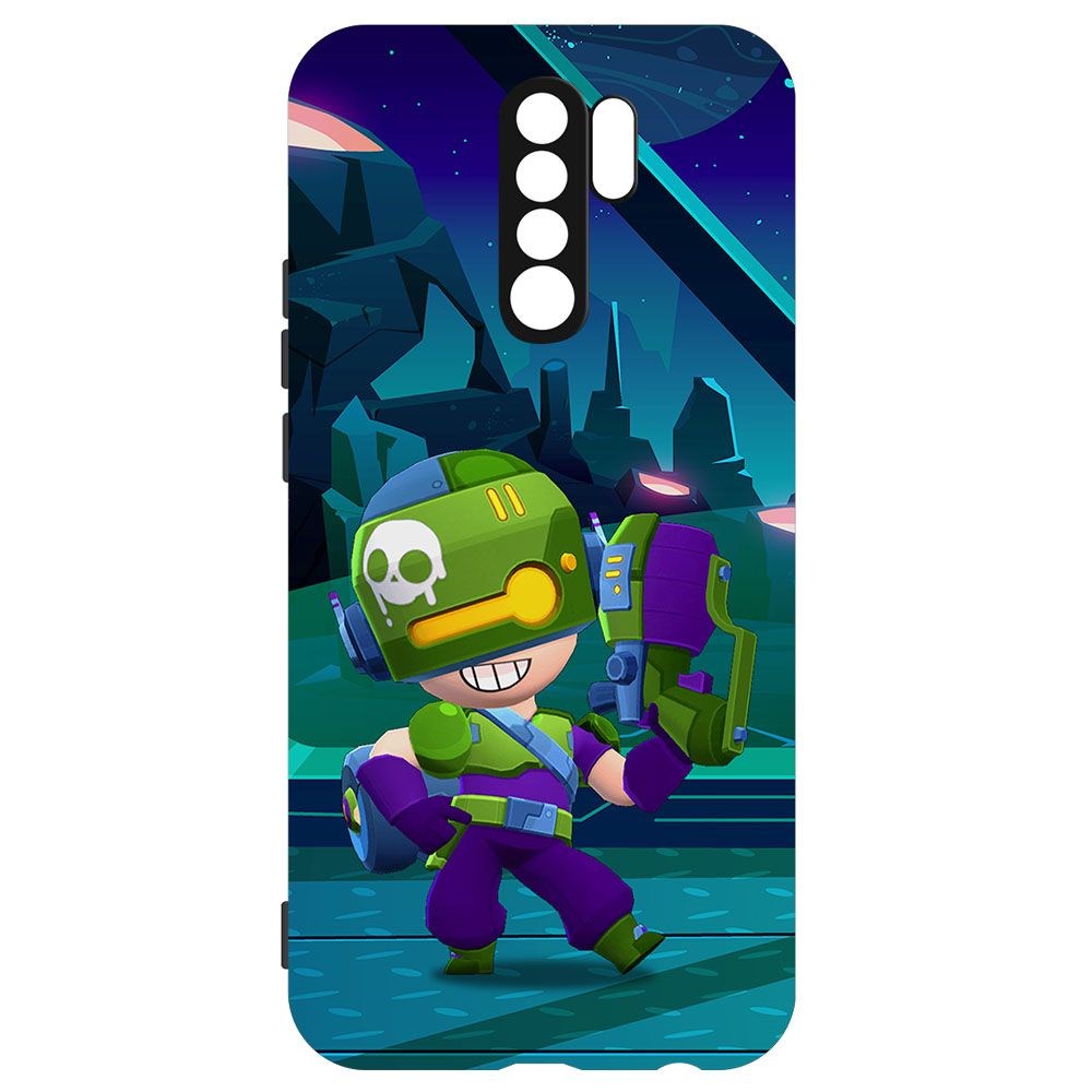 фото Чехол-накладка krutoff brawl stars - контрабандистка пенни для xiaomi redmi 9