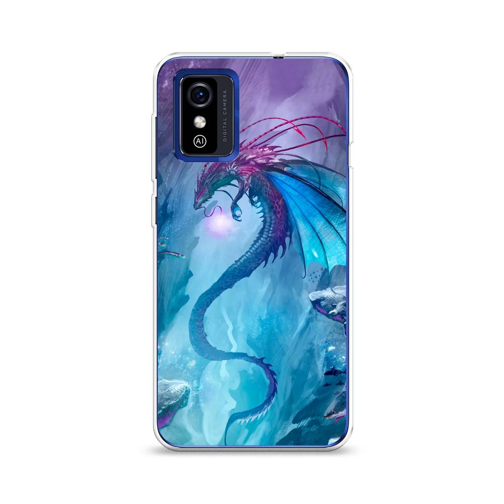 

Чехол Awog на ZTE Blade L9 / ЗТЕ Блэйд L9 "Водный дракон", Разноцветный, 135250-2