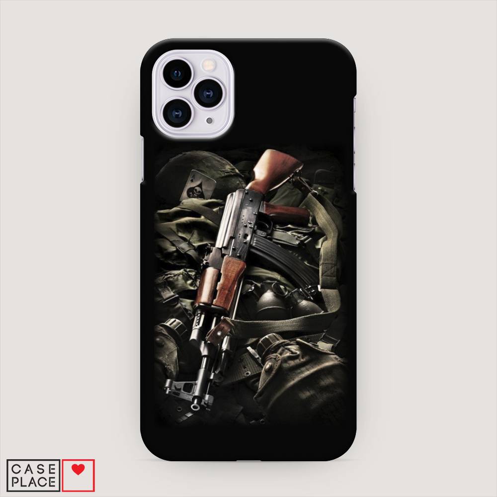

Пластиковый чехол "Автомат" на Apple iPhone 11 Pro, 12320-4
