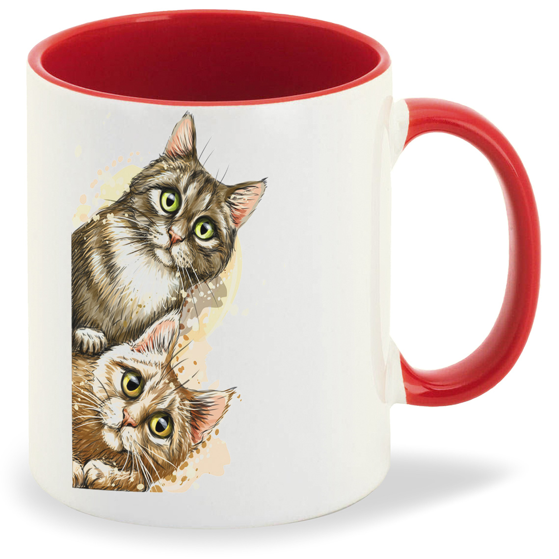 

Кружка CoolPodarok Животные. Кошечки из угла, Животные. Кошечки из угла