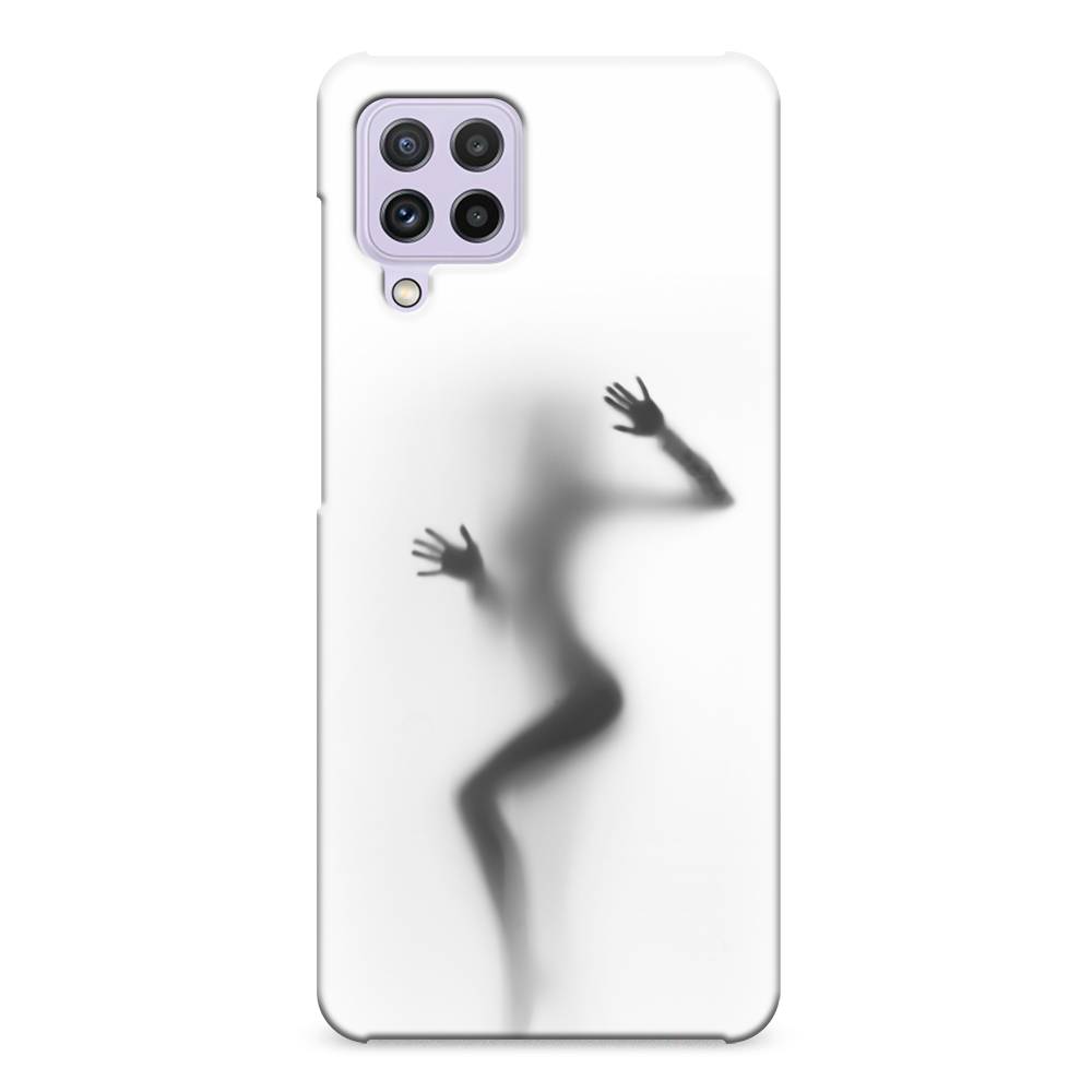 

Пластиковый чехол "Девушка в душе" на Samsung Galaxy A22