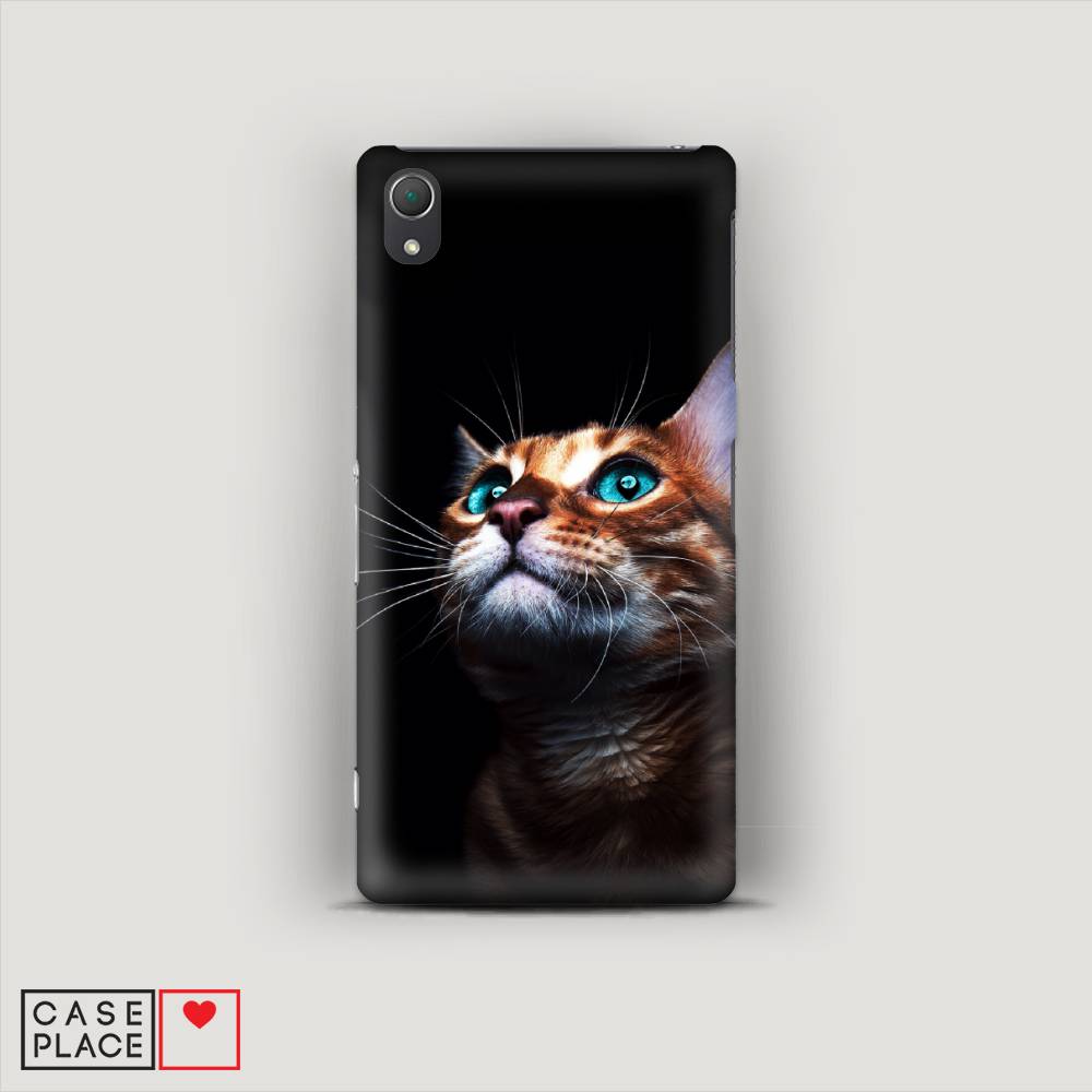 

Пластиковый чехол "Мечтательный кот" на Sony Xperia Z2