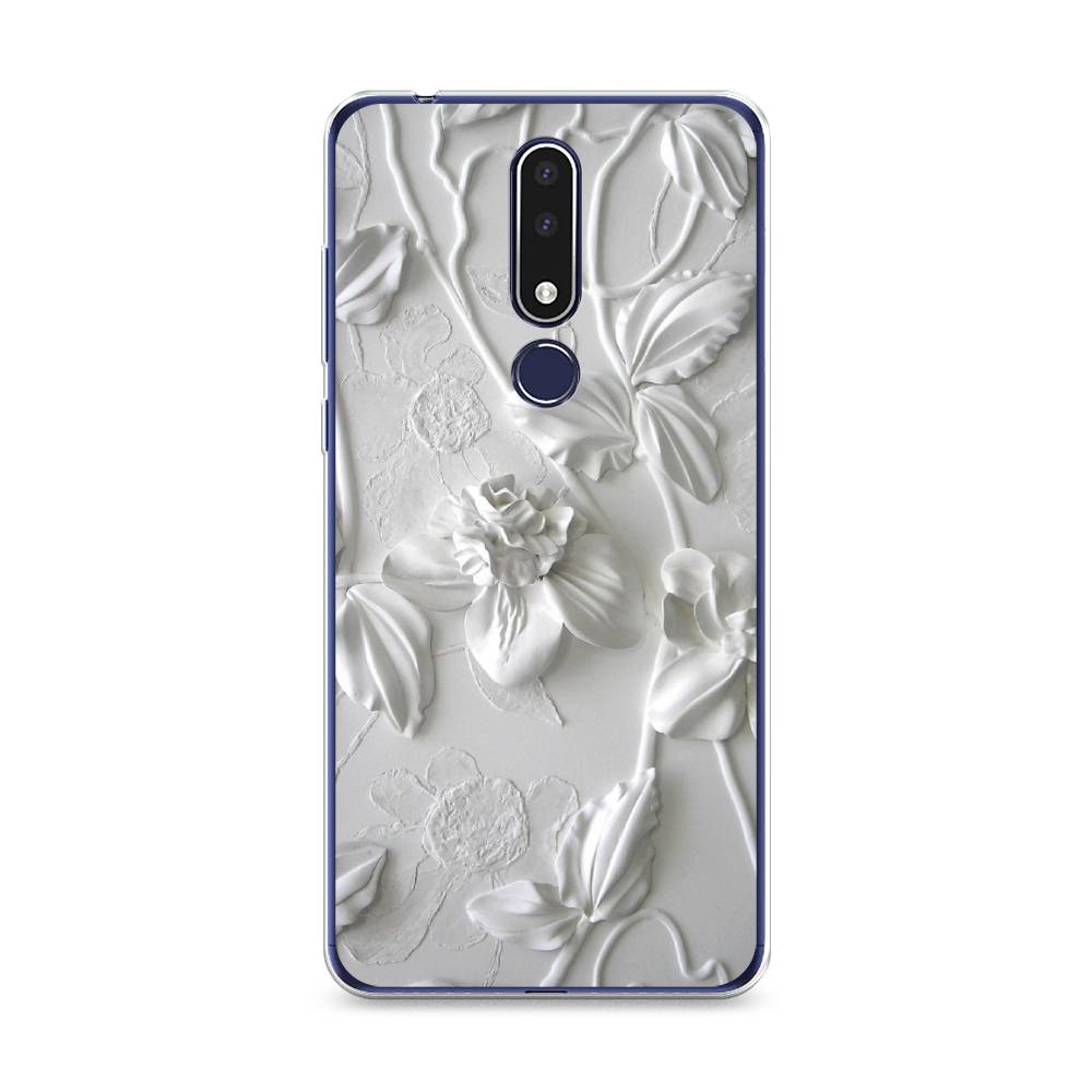 

Чехол Awog на Nokia 3.1 Plus / Нокиа 3.1 Plus "Гипсовые цветы", 122850-7