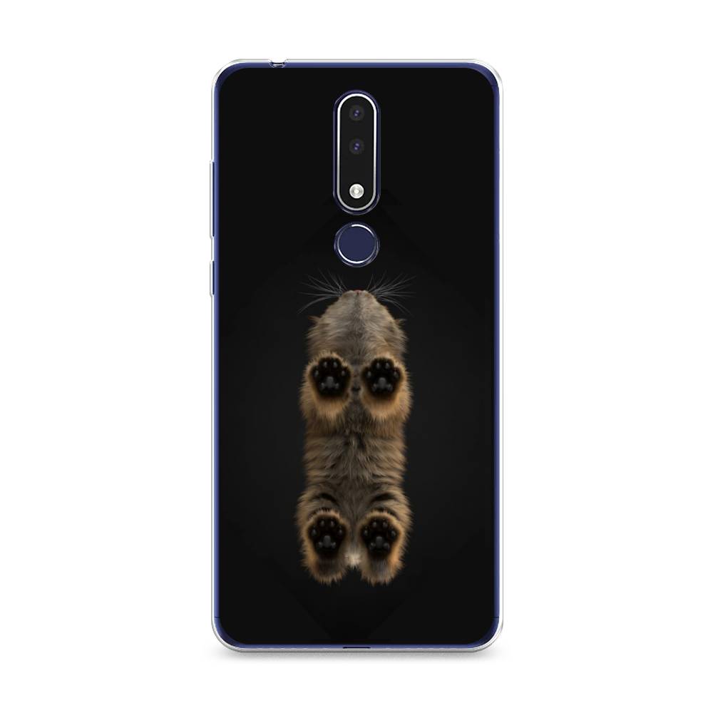

Чехол Awog на Nokia 3.1 Plus / Нокиа 3.1 Plus "Кошачьи лапки", Черный, 122850-1