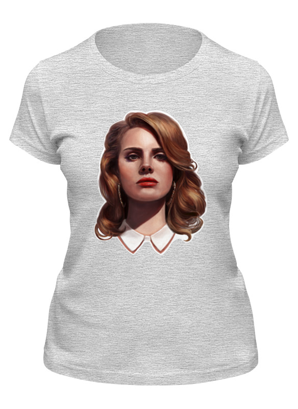 

Футболка женская Printio Lana del rey серая 2XL, Серый, Lana del rey