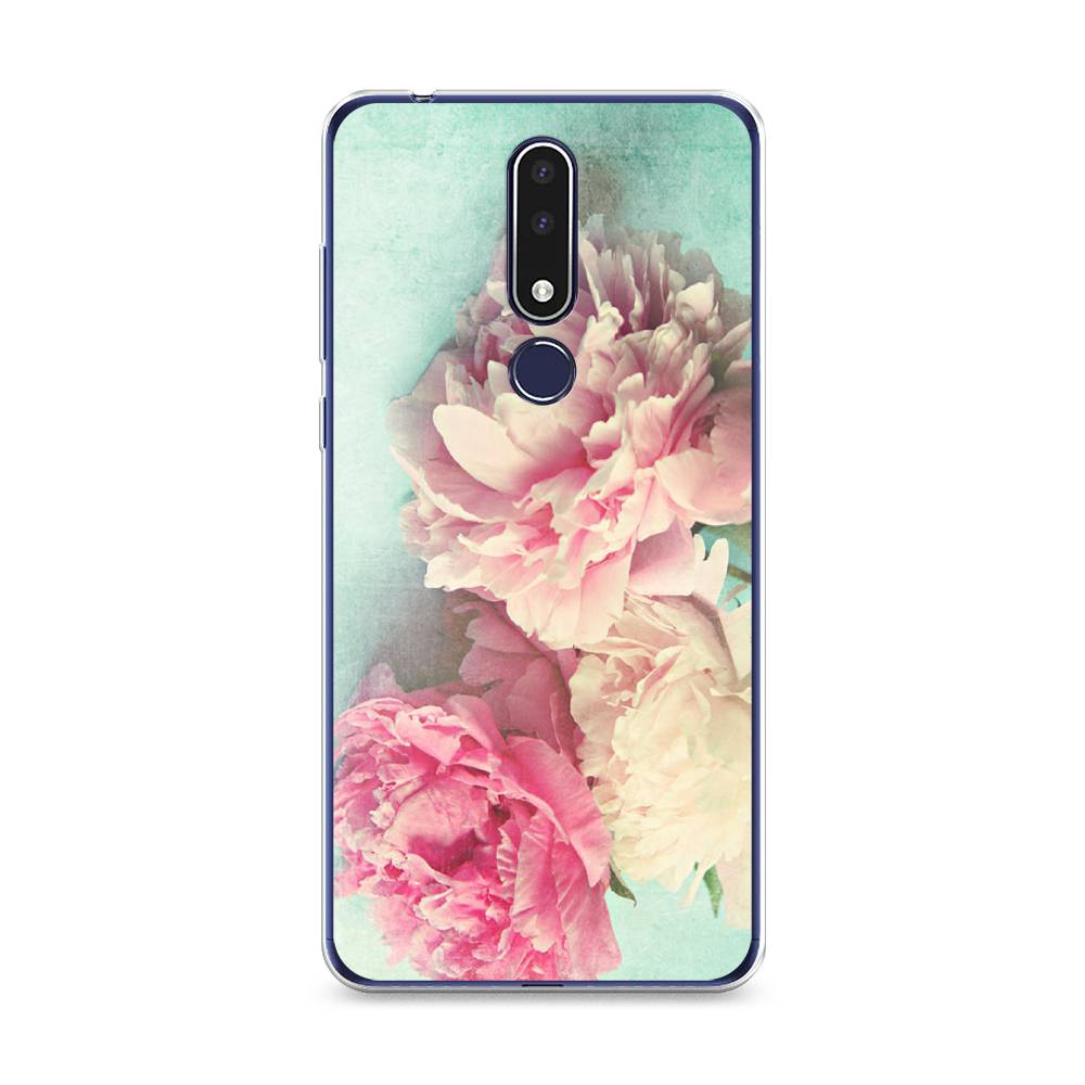 

Чехол Awog на Nokia 3.1 Plus / Нокиа 3.1 Plus "Пионы new", 122850-8