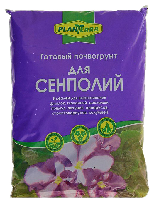 

Почвогрунт PlanTerra для сенполии 2,5 л