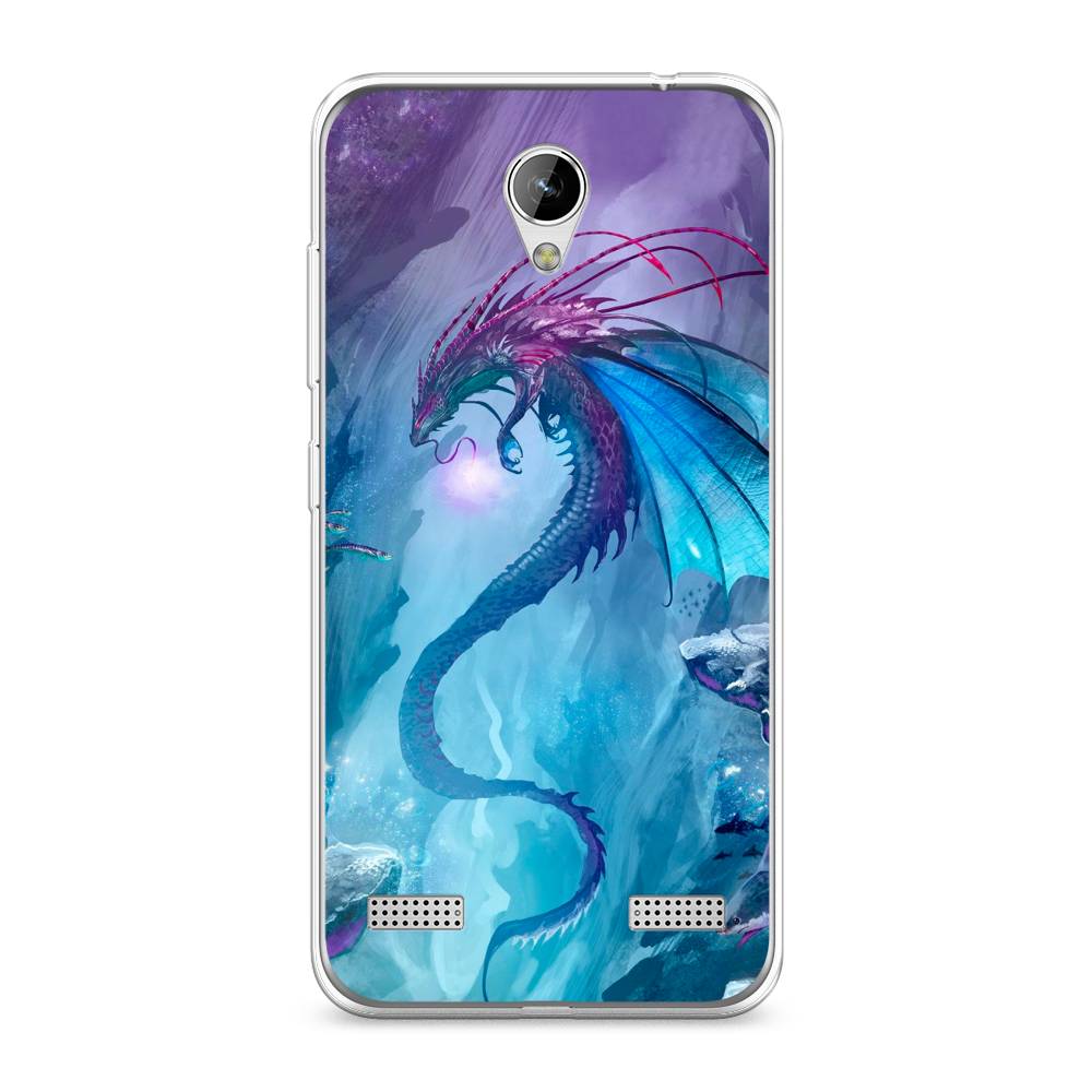 

Чехол Awog на ZTE Blade A520 / ЗТЕ Блэйд A520 "Водный дракон", 132050-2