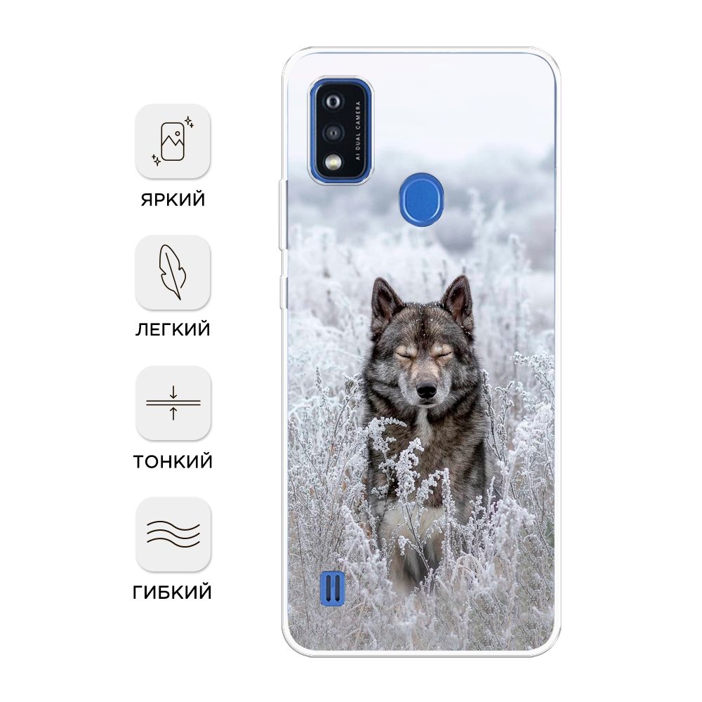 

Чехол Awog на ZTE Blade A51 / ЗТЕ Блэйд A51 "Водный дракон", Разноцветный, 134550-2