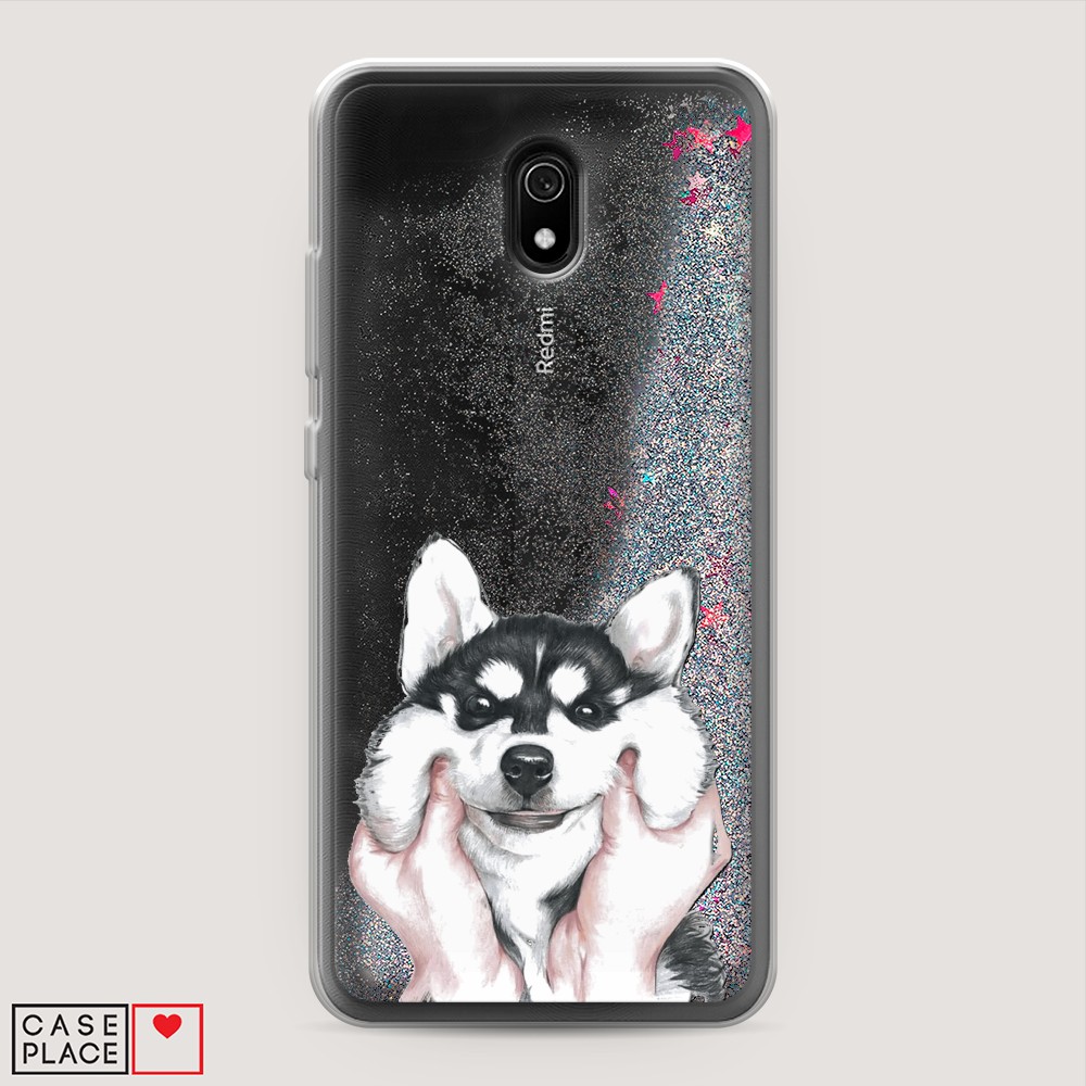 

Чехол Awog на Xiaomi Redmi 8A "Щечки хаски", Разноцветный, 37291-1
