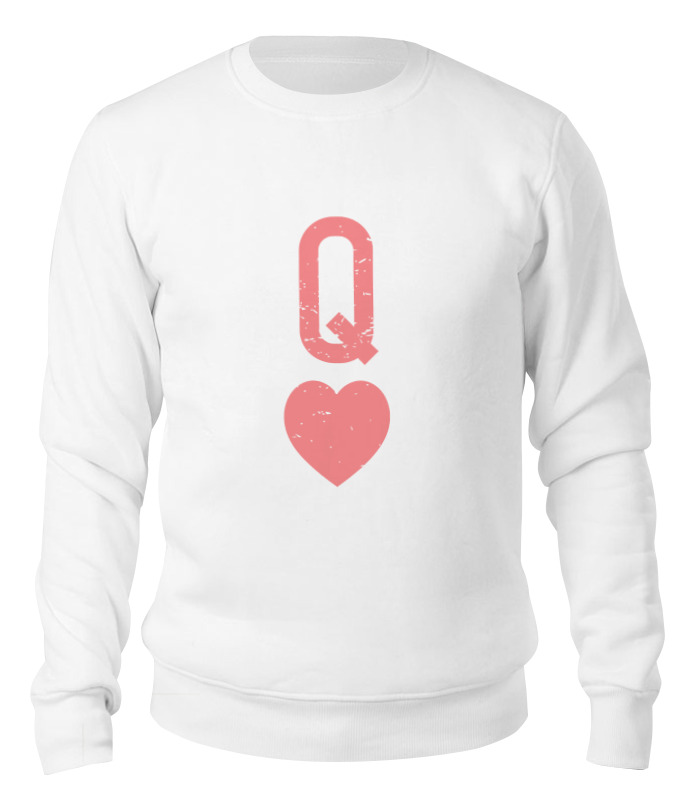 

Свитшот унисекс Printio Love / i'm yours белый 2XL, Love / i'm yours