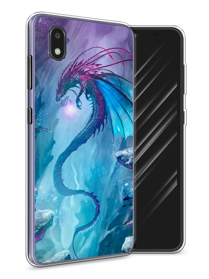 

Чехол Awog на ZTE Blade A3 (2020) / ЗТЕ Блэйд A3 (2020) "Водный дракон", Разноцветный, 133650-2