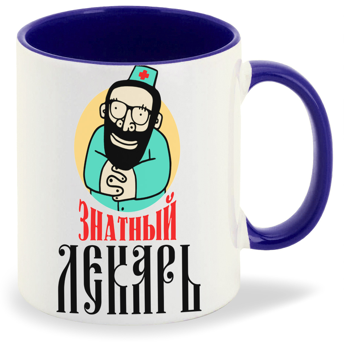 

Кружка CoolPodarok Знатный лекарь мужчина, Знатный лекарь мужчина