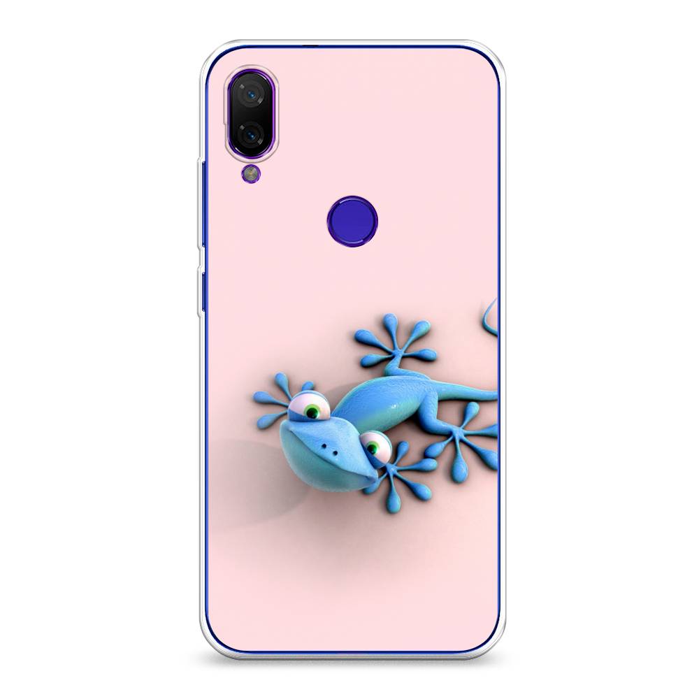 

Чехол Awog на Xiaomi Mi Play "Голубая ящерка", Разноцветный, 35350-2