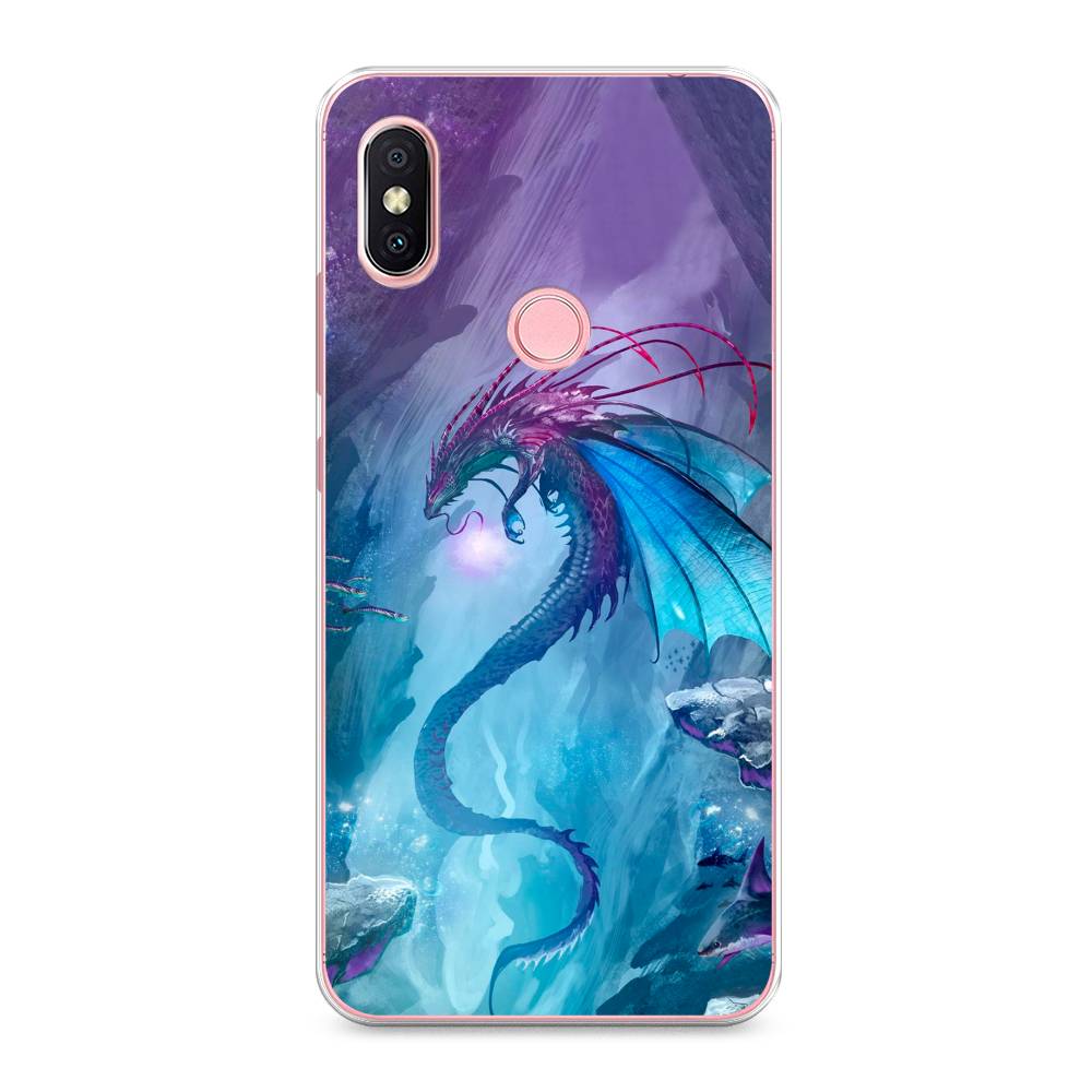 

Чехол Awog на Xiaomi Redmi S2 (Redmi Y2) "Водный дракон", Разноцветный, 33650-2