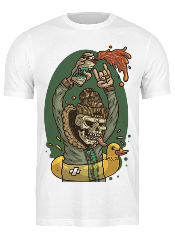 

Футболка мужская Printio Graffiti is not dead! белая 3XL, Белый, Graffiti is not dead!