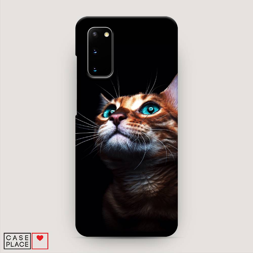 

Пластиковый чехол "Мечтательный кот" на Samsung Galaxy S20, 29220-1