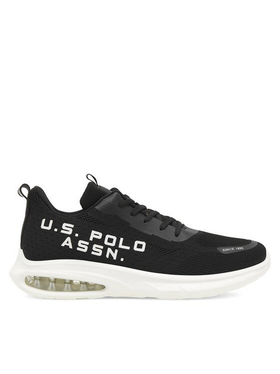 Кроссовки мужские U.S. POLO Assn. ACTIVE001 черные 44 EU