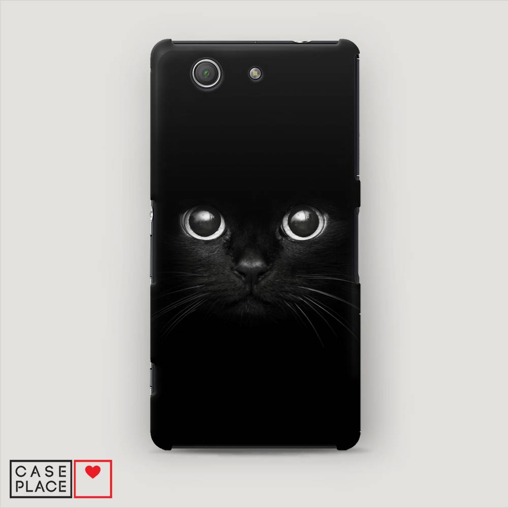 

Пластиковый чехол "Взгляд черной кошки" на Sony Xperia Z3 compact, 52020-1