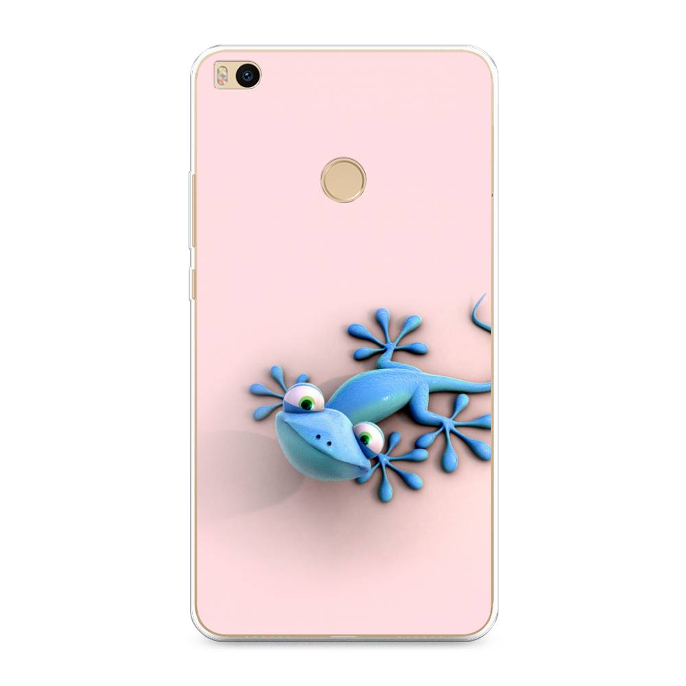 

Чехол Awog на Xiaomi Mi Max 2 "Голубая ящерка", Разноцветный, 32150-2