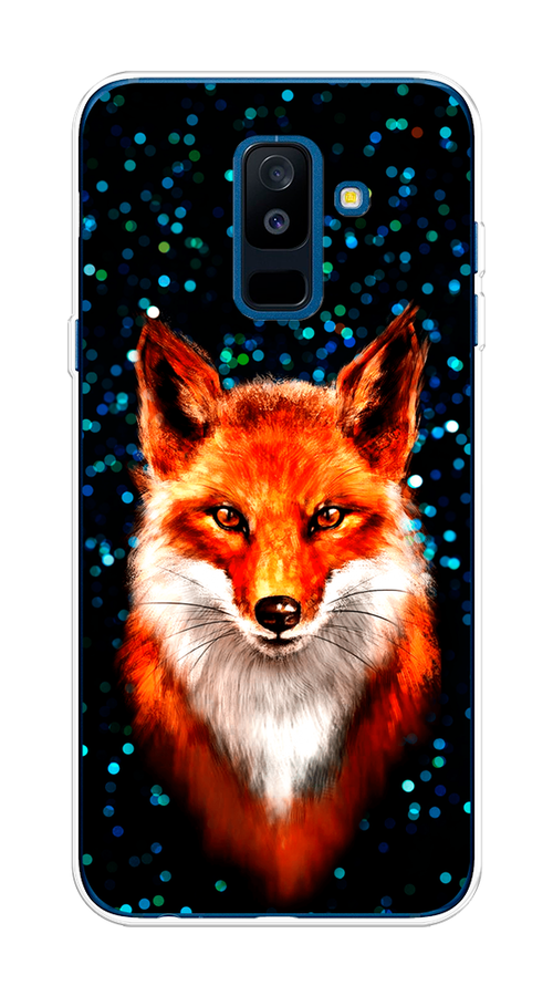 

Чехол Awog на Samsung Galaxy A6 + "Волшебная лиса", Оранжевый;черный;белый, 26050-1