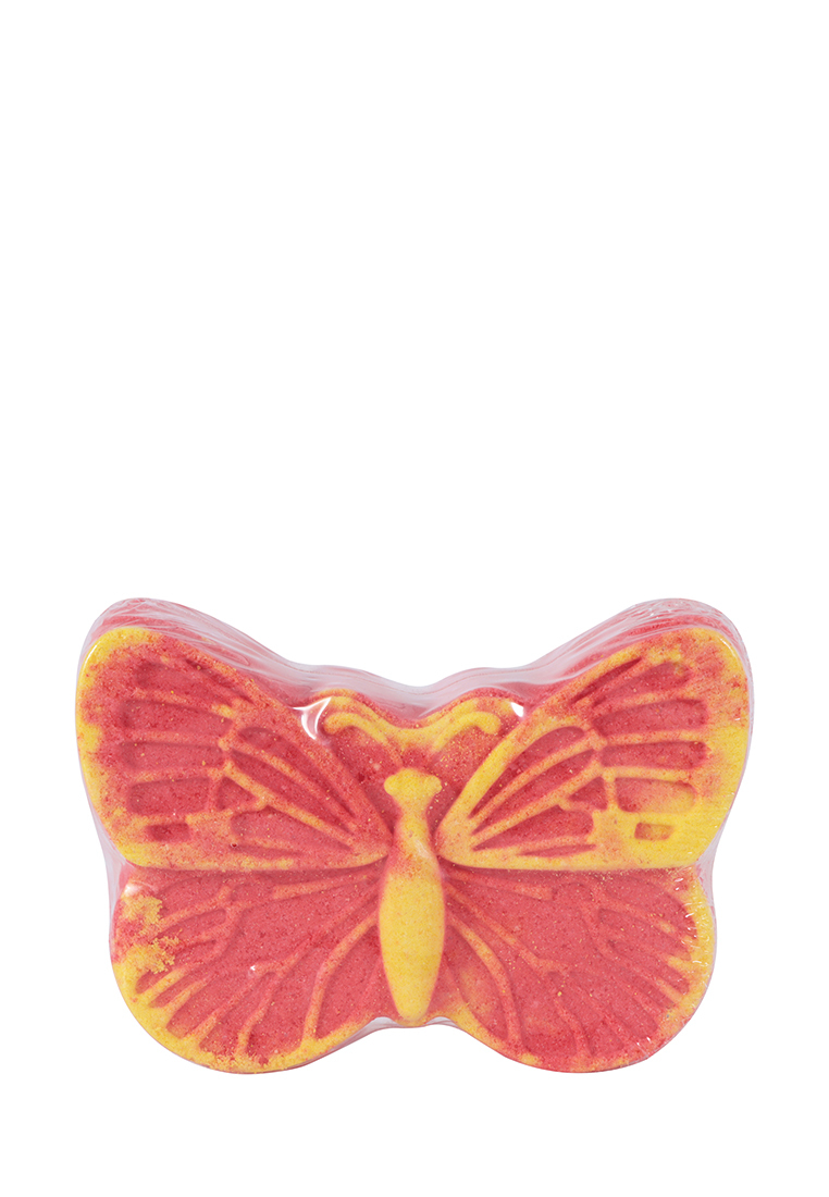 Бомбочка для ванны Kari Бабочка, красная аппликация eva крошкой бабочка