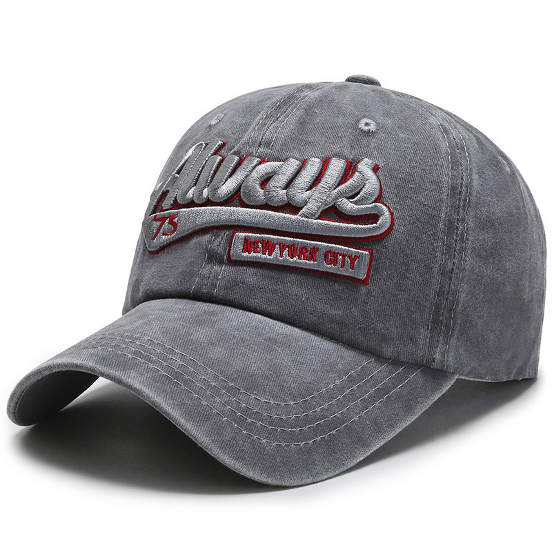 Бейсболка унисекс RAMMAX. IT'S MY STYLE BSB_Cap-03/Always серая р.52-60