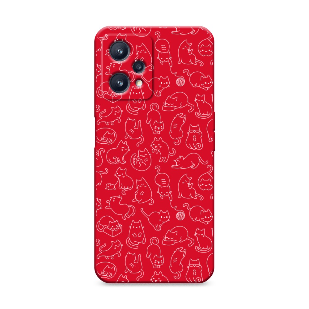 

Чехол Awog на Realme 9 "Шкодливые котики", Разноцветный, 257253-1