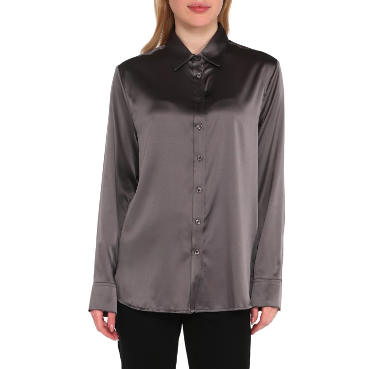 

Блуза женская Maison David MLY2319-1 серая XS, Серый, MLY2319-1