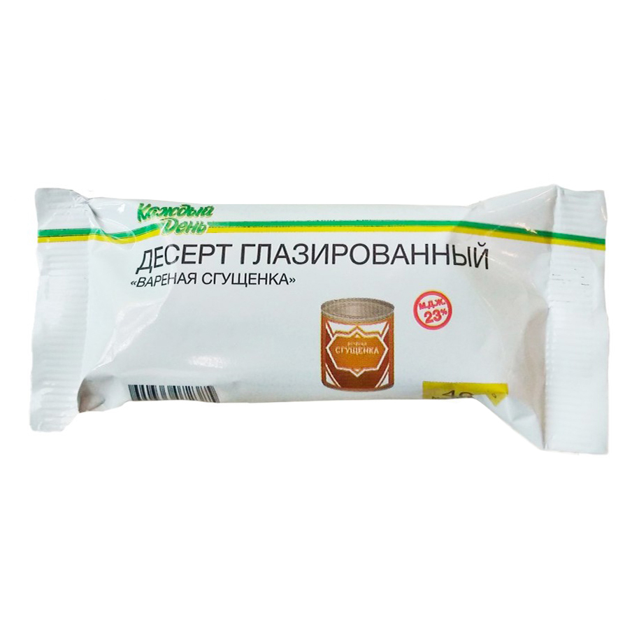 Десерт глазированный «Каждый День» вареная сгущенка, 40 г