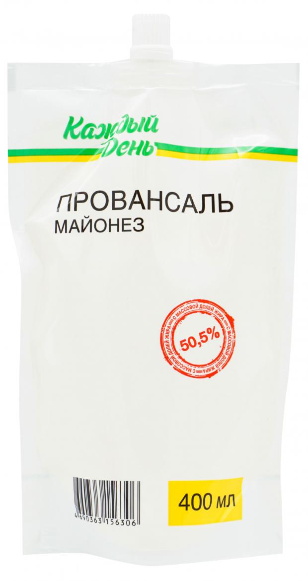 

Майонез АШАН «Каждый День» Провансаль 50,5%, 400 мл