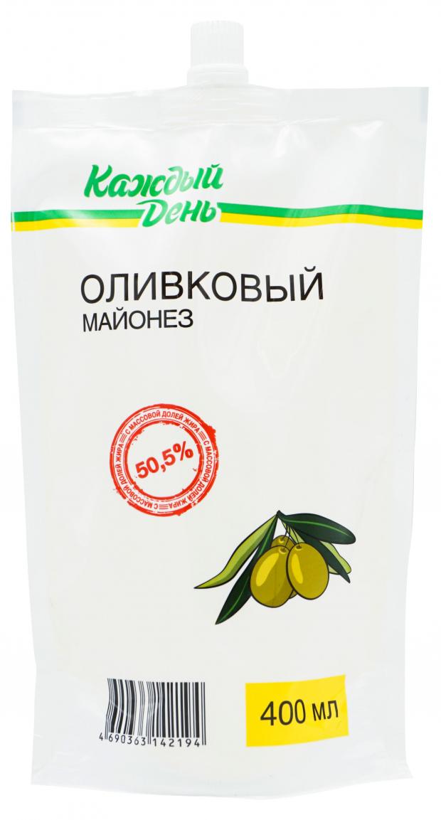 Майонез АШАН «Каждый День» оливковый 50,5%, 400 мл