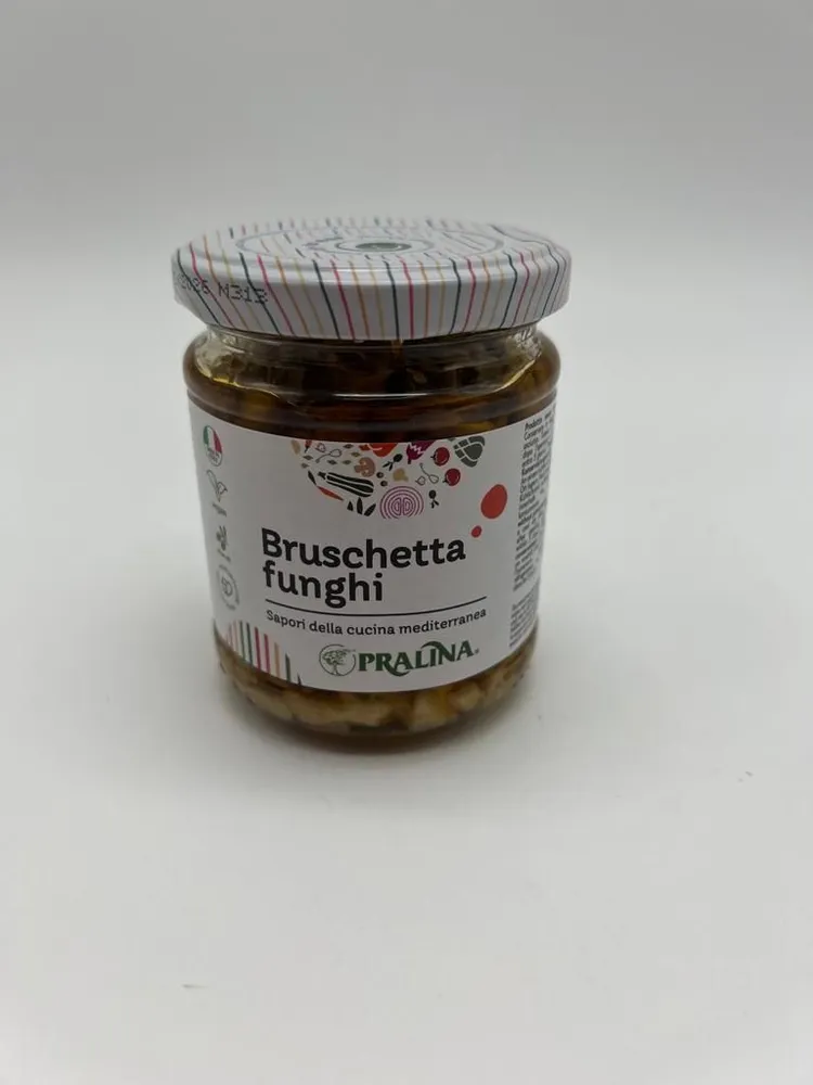 Брускетта Pralina с грибами, 180 г