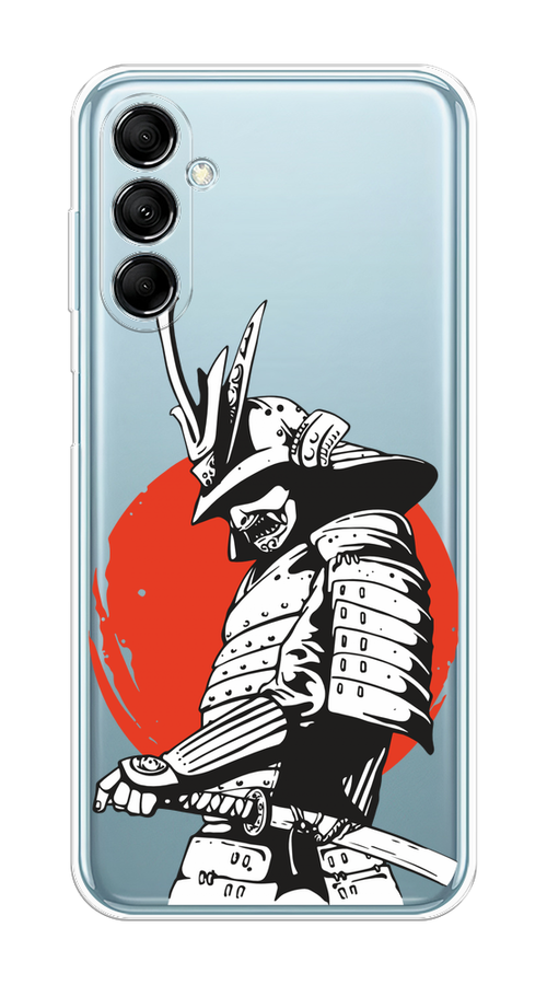 

Чехол на Samsung Galaxy M14 5G "Самурай с катаной", Черный;красный;белый, 2108150-1