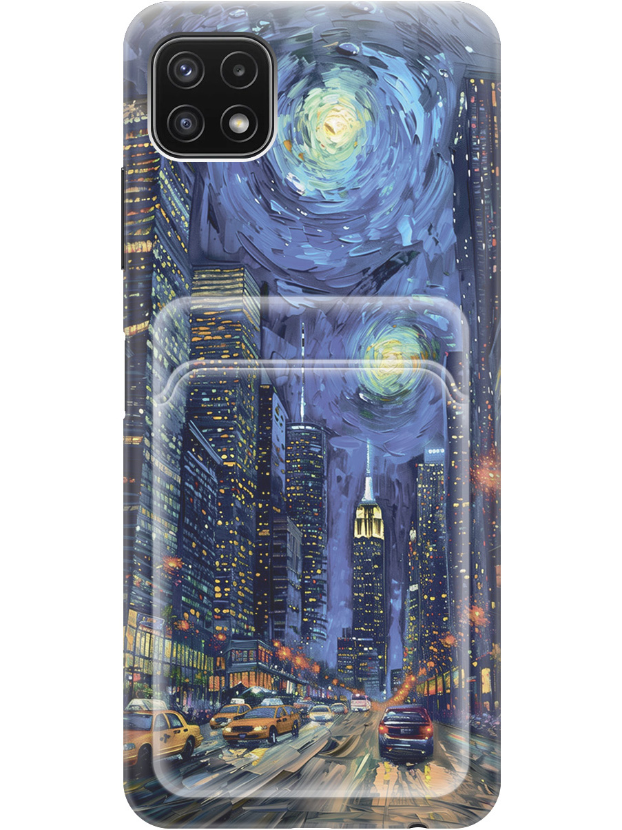 

Силиконовый чехол на Samsung Galaxy A22s 5G с принтом 782192, Прозрачный;синий;черный, 734082010