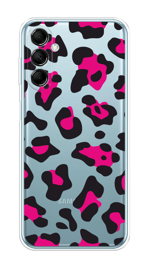 

Чехол на Samsung Galaxy M14 5G "Pink cow spots", Черный;розовый, 2108150-1