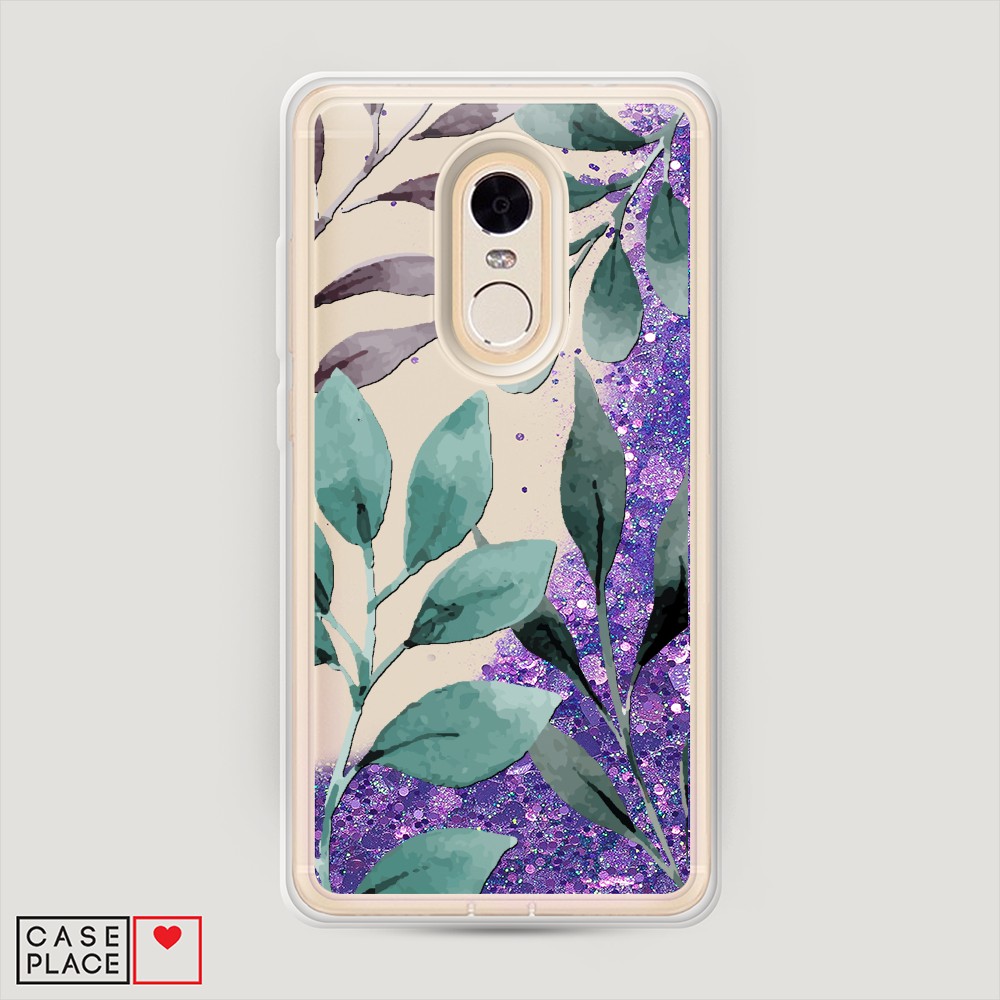 

Чехол Awog на Xiaomi Redmi Note 4 "Листы цветов", 31892-1