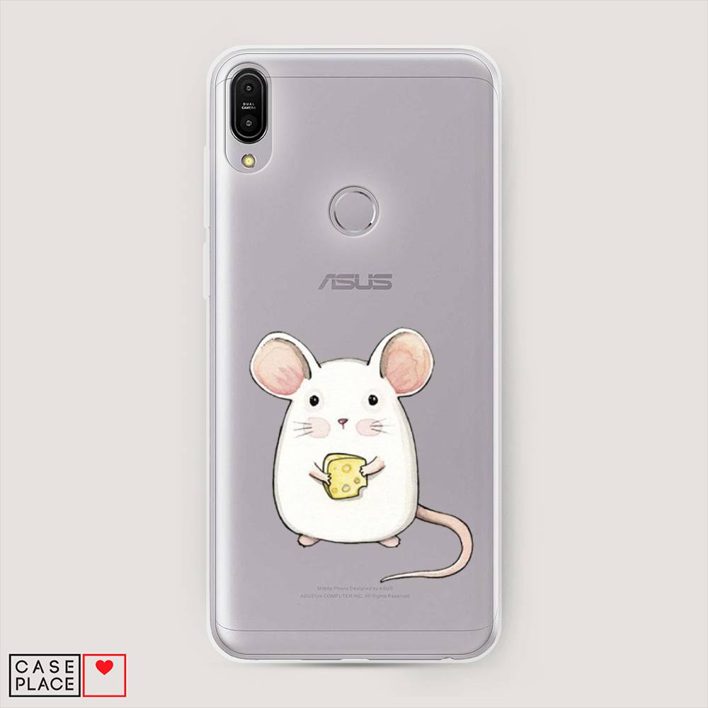 

Чехол Awog на Asus ZenFone Max Pro ZB602KL "Мышка", Белый;розовый;прозрачный, 43550-1