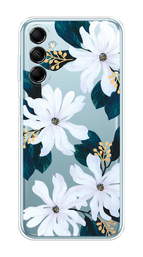 

Чехол на Samsung Galaxy M14 5G "Delilah Flower", Зеленый;белый, 2108150-1