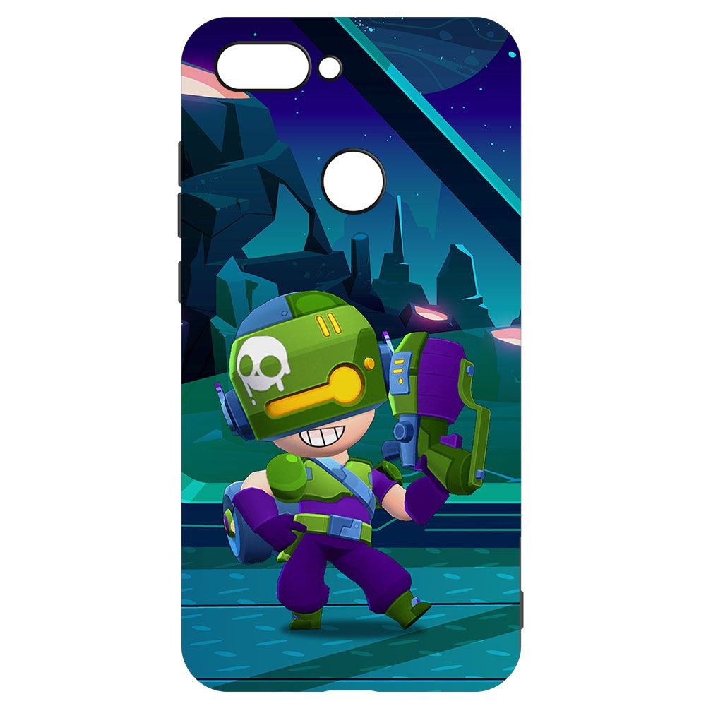 

Чехол-накладка Krutoff Brawl Stars - Контрабандистка Пенни для Xiaomi Mi 8 Lite