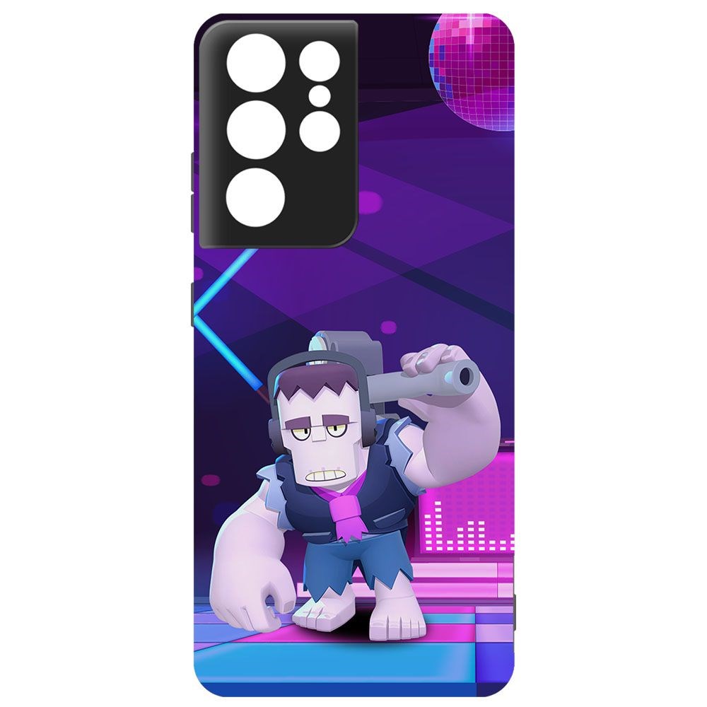 

Чехол-накладка Krutoff Brawl Stars - Фрэнк для Samsung Galaxy S21 Ultra (G998)