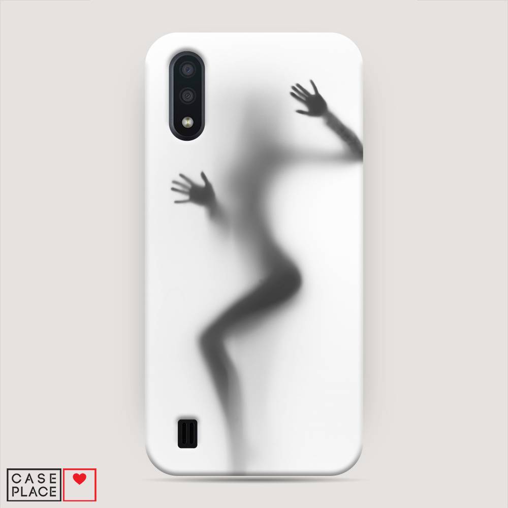 

Пластиковый чехол "Девушка в душе" на Samsung Galaxy A01