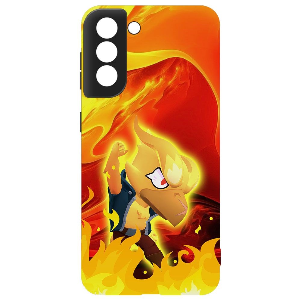 

Чехол-накладка Krutoff Brawl Stars - Ворон-Феникс для Samsung Galaxy S21 (G991)
