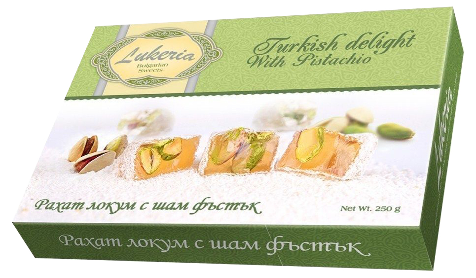 

Рахат-лукум Lukeria с фисташками 250 г